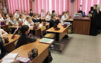Урок в Разметелевской СОШ
