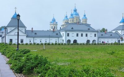 Богослужения на о. Коневец в день памяти прп. Арсения Коневского
